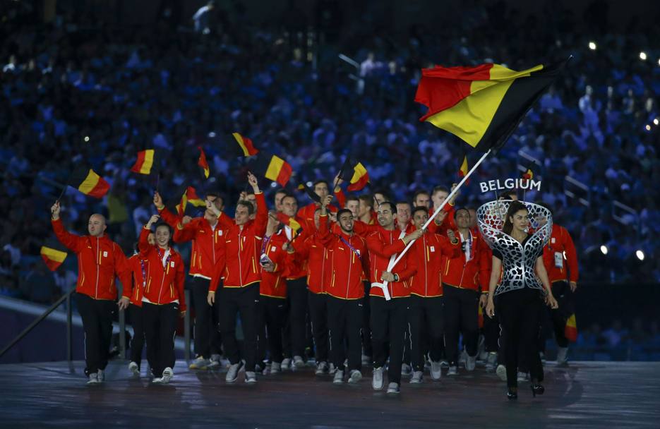 Gli atleti del Belgio (Reuters)